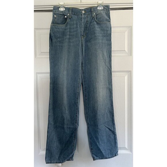 Daily Blue Adriano Goldschmeid Mood Straight Leg Lightweight Jeans Echo Blue 29 - Picture 4 of 14